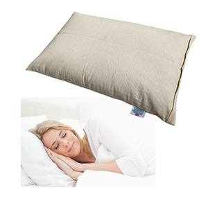 Brow Farm Organic Buckwheat Sleep Pillow, standard UK size